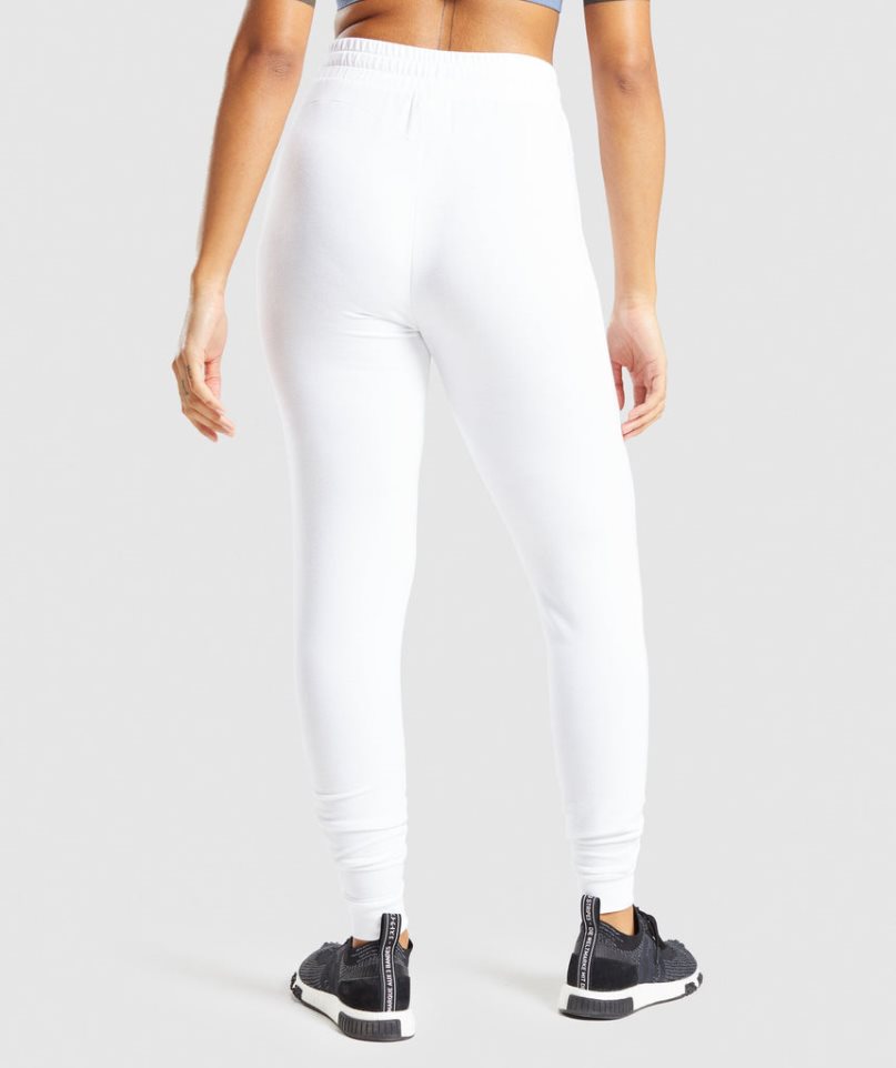 Gymshark Pippa Sport Jogginghose Damen Weiß | 91503MKVO