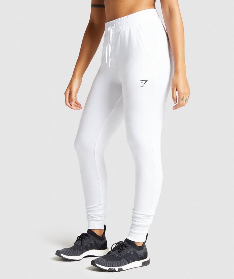 Gymshark Pippa Sport Jogginghose Damen Weiß | 91503MKVO