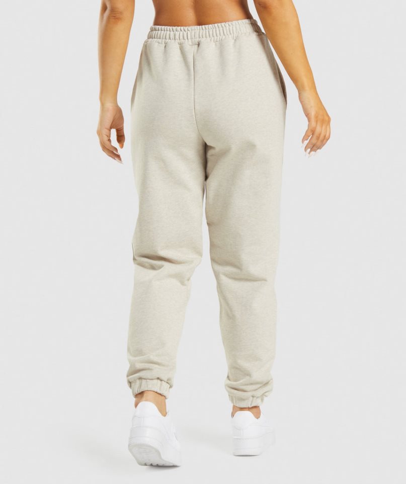 Gymshark Rest Day Sweats Jogginghose Damen Beige | 31068DAHU