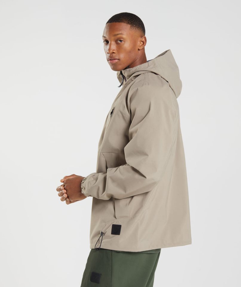 Gymshark Retake Jacke Herren Beige | 98163NZER