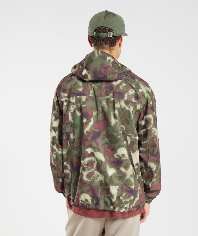 Gymshark Retake Jacke Herren Camouflage | 54379RZTH