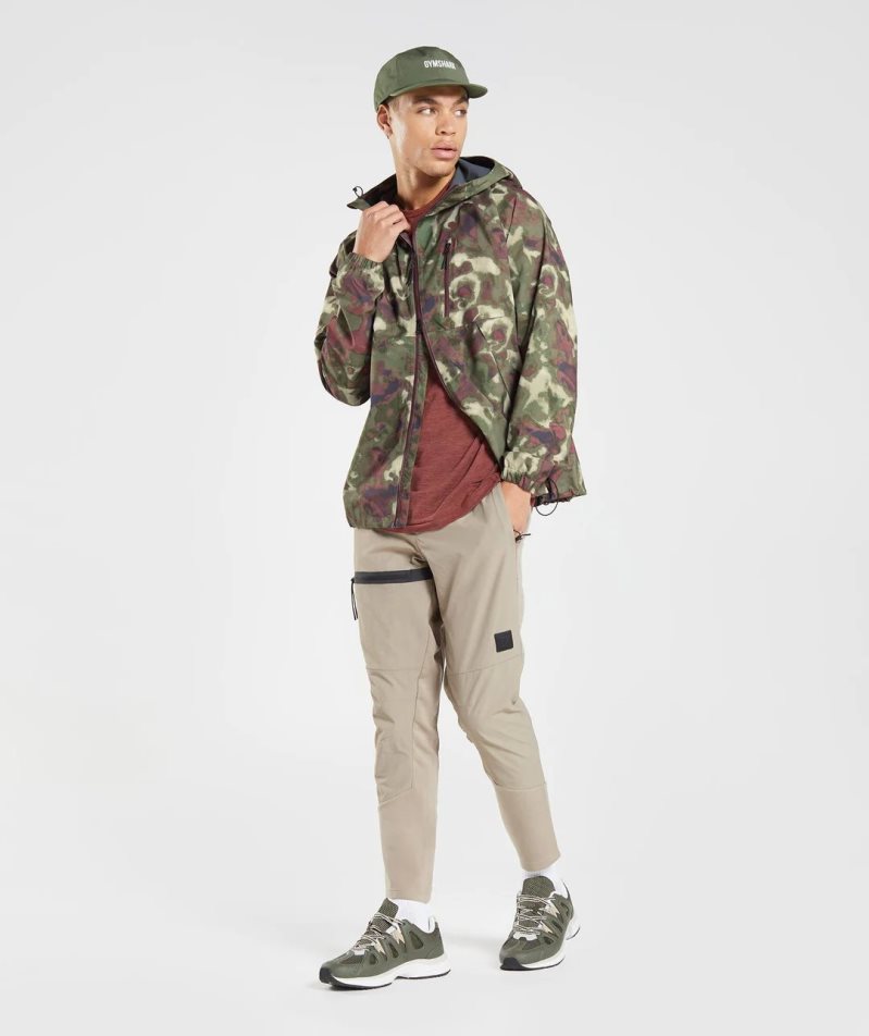 Gymshark Retake Jacke Herren Camouflage | 54379RZTH