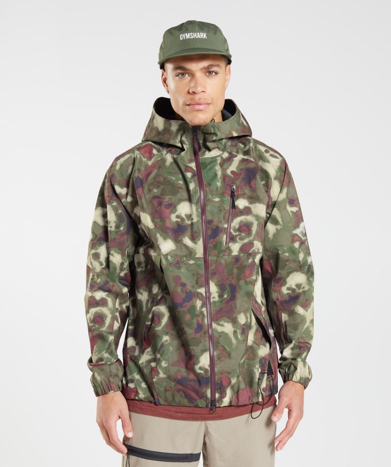 Gymshark Retake Jacke Herren Camouflage | 54379RZTH