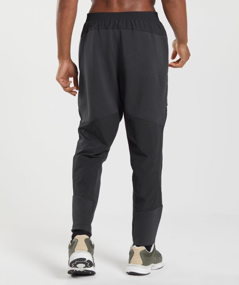 Gymshark Retake Woven Jogginghose Herren Schwarz | 70134JBRE