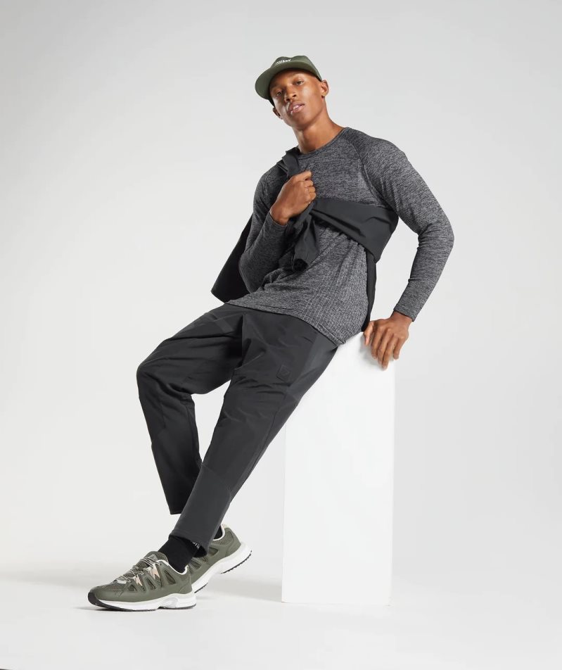 Gymshark Retake Woven Jogginghose Herren Schwarz | 70134JBRE