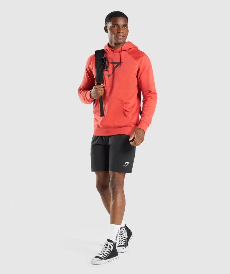 Gymshark Sharkhead Infill Hoodie Herren Orange | 89154FEYI