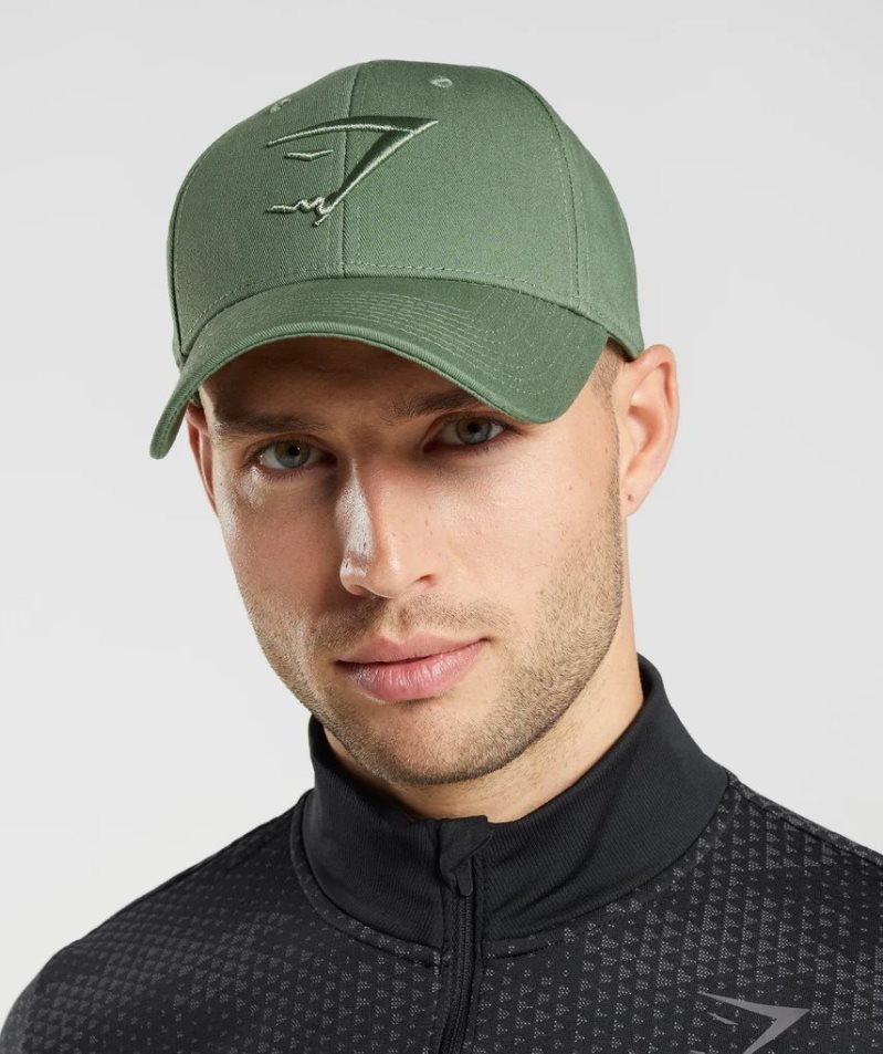 Gymshark Sharkhead Kappen Grün | 10738GKOL