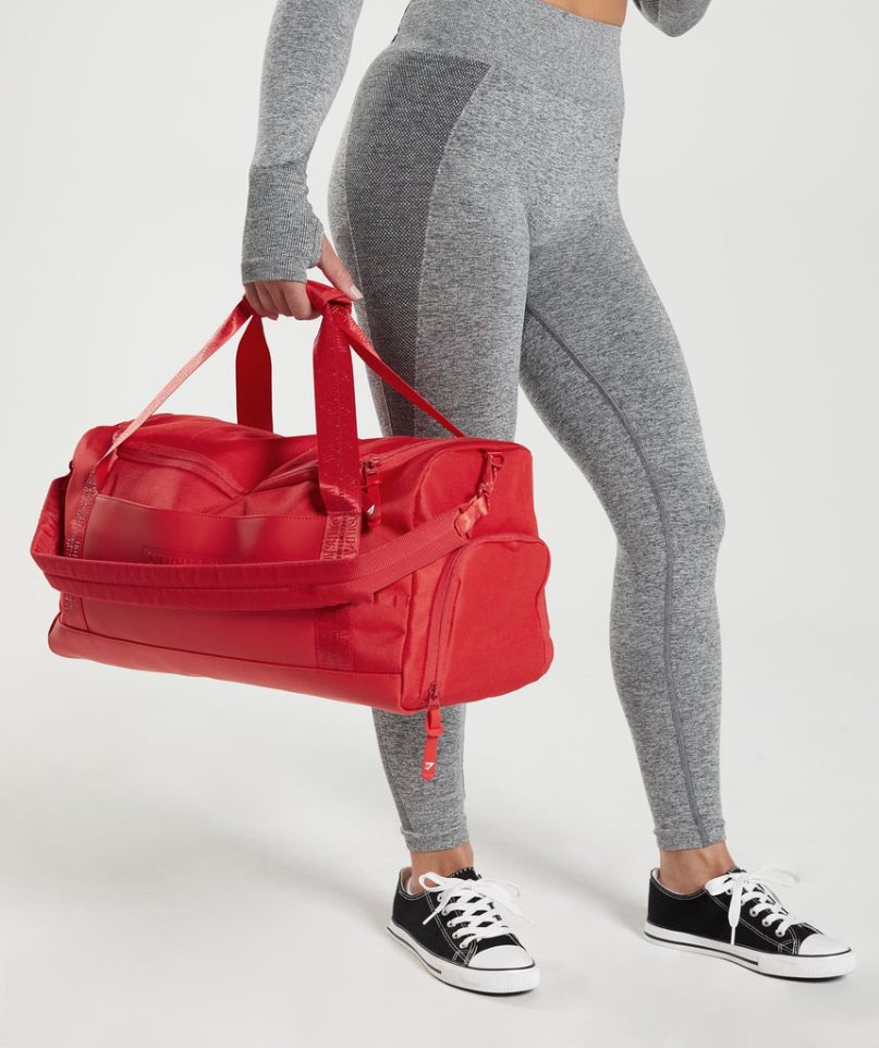 Gymshark Small Everyday Gym Sporttaschen Rot | 59360OAFG