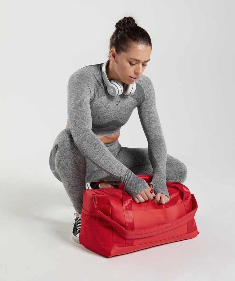 Gymshark Small Everyday Gym Sporttaschen Rot | 59360OAFG