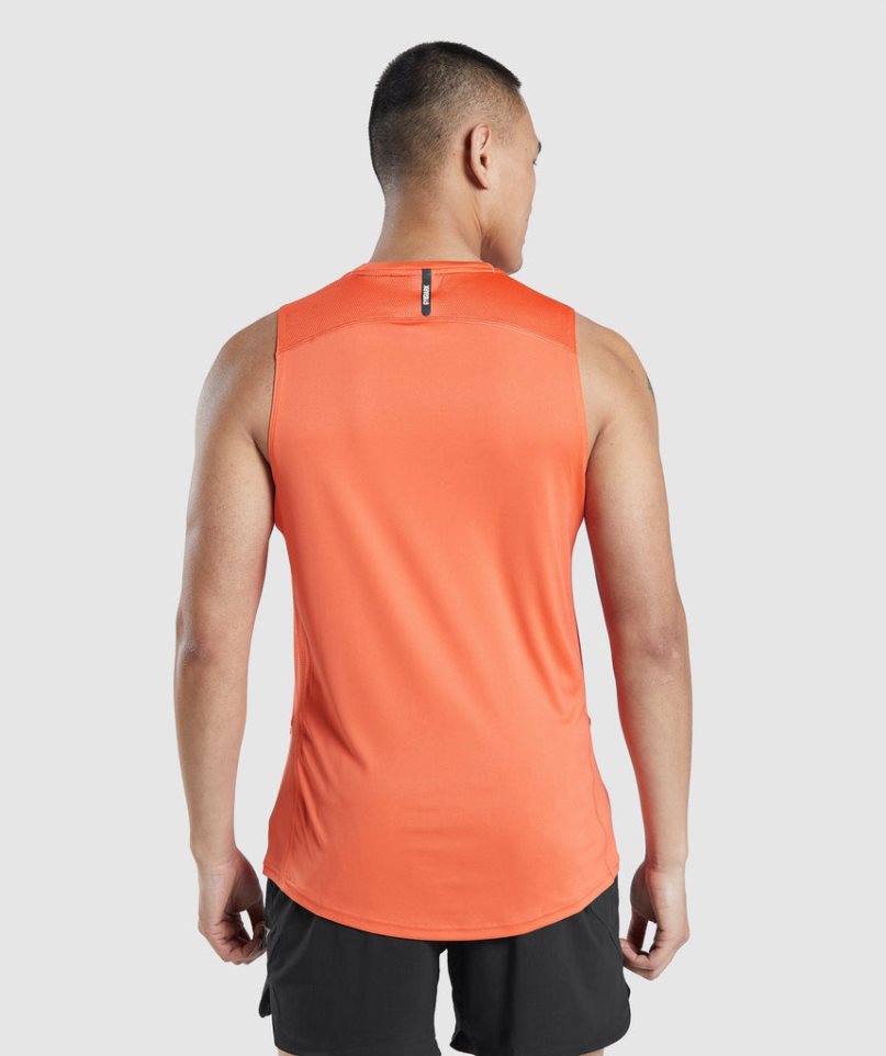 Gymshark Speed Evolve Muskelshirt Herren Orange | 05893JOCY