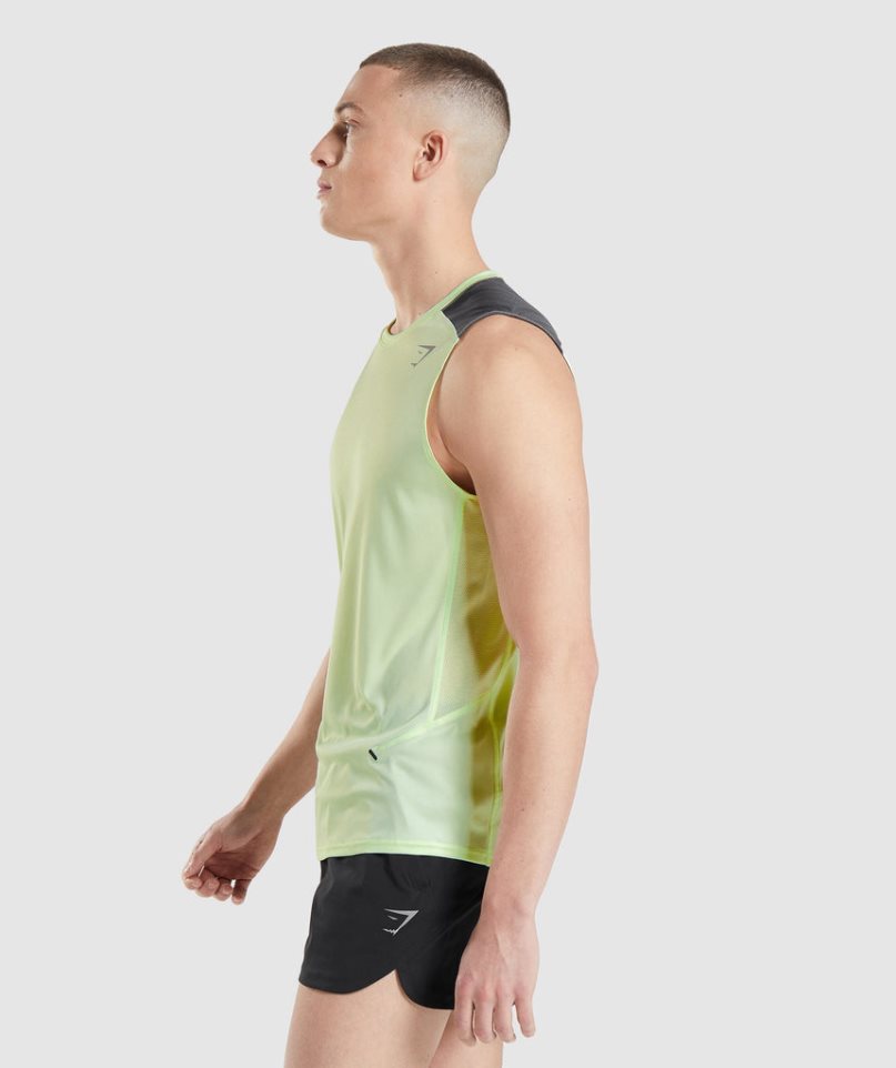 Gymshark Speed Evolve Muskelshirt Herren Mintfarben | 80169CPKR