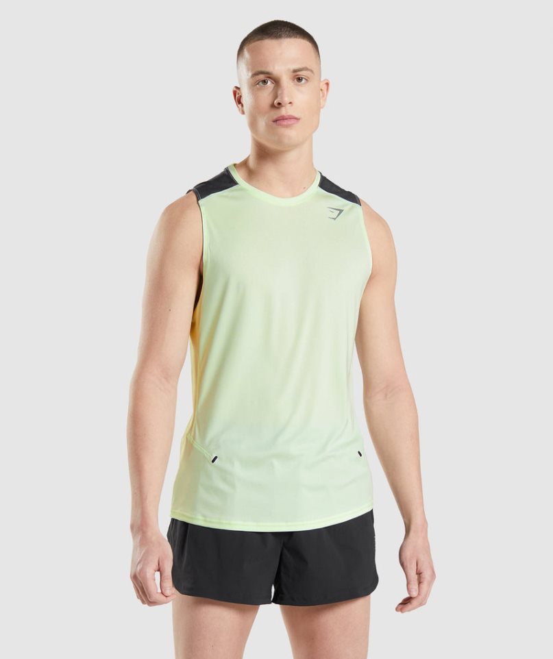 Gymshark Speed Evolve Muskelshirt Herren Mintfarben | 80169CPKR