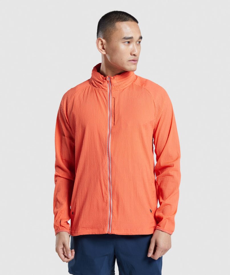 Gymshark Speed Evolve Windjacke Herren Orange | 52197CHXB