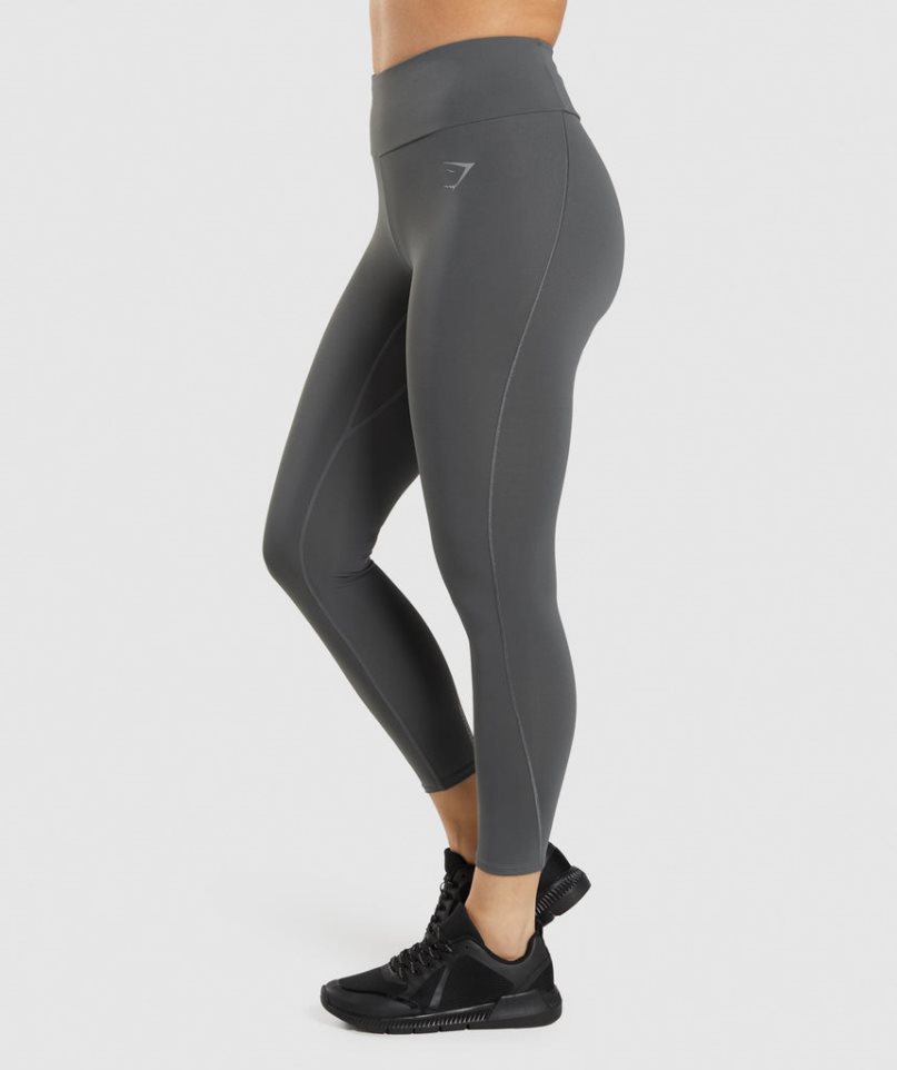 Gymshark Speed Leggings Damen Grau | 51789OEBS