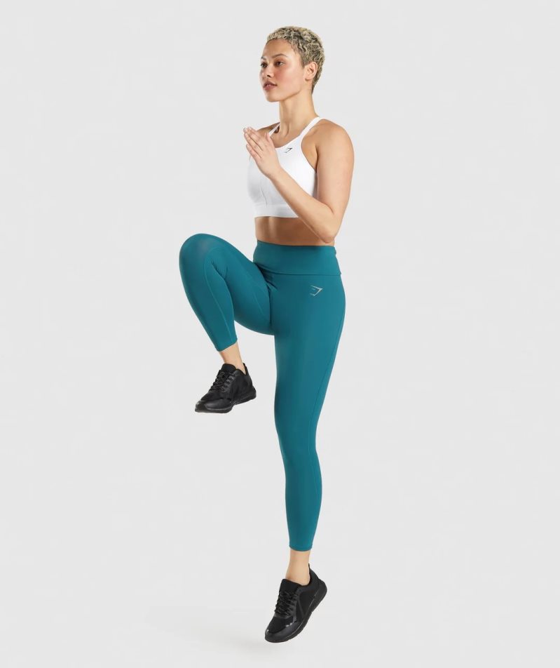 Gymshark Speed Leggings Damen Türkis | 03847TVRF