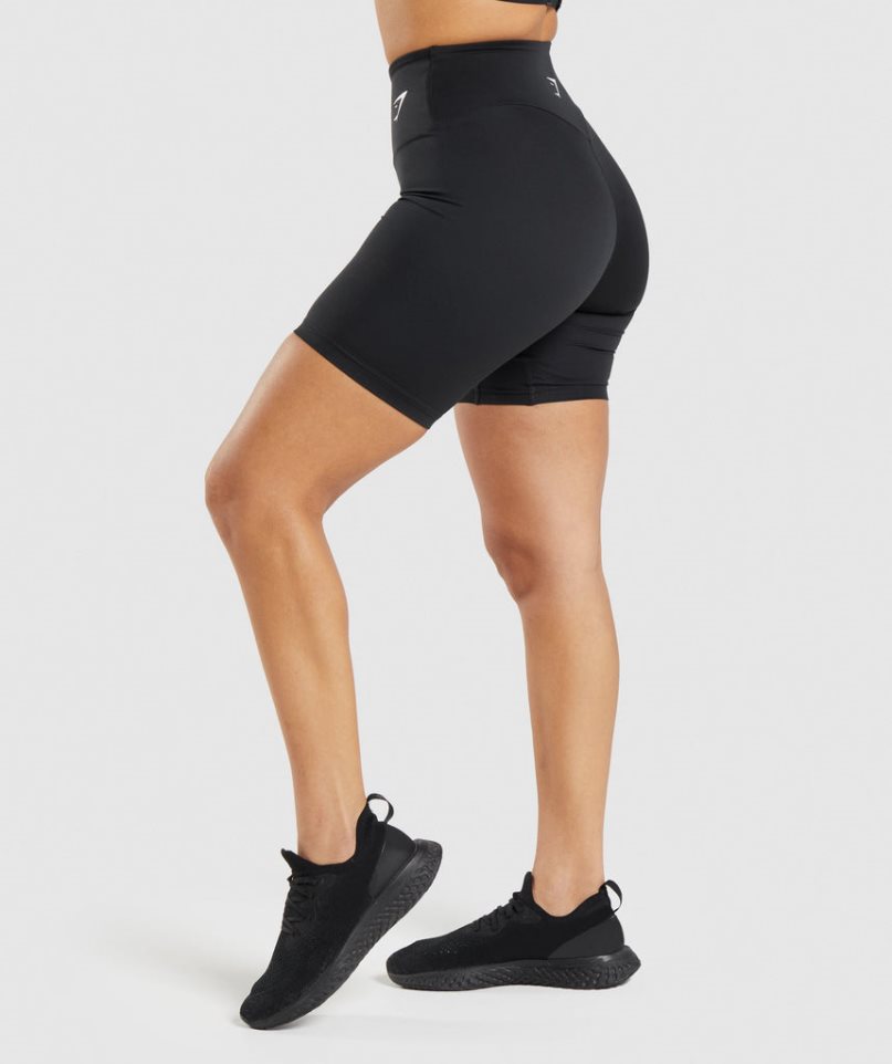 Gymshark Sport Cycling Kurze Hose Damen Schwarz | 08167FBPM