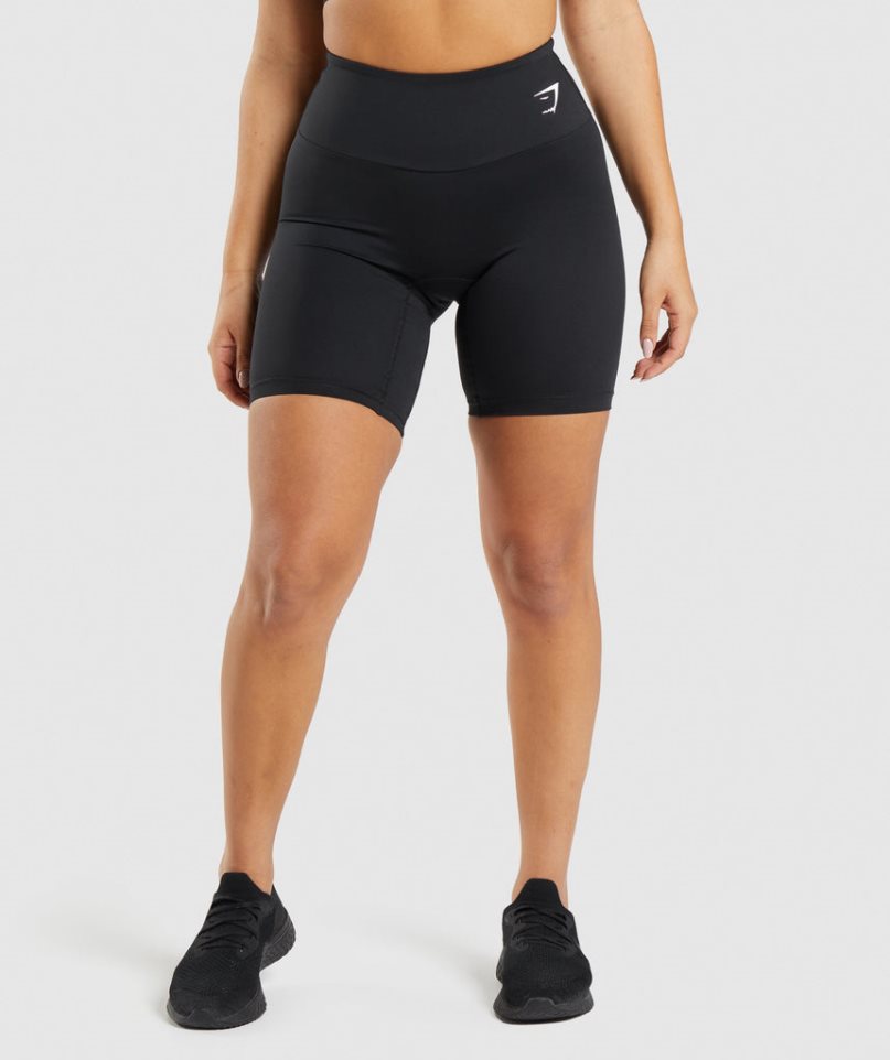 Gymshark Sport Cycling Kurze Hose Damen Schwarz | 08167FBPM