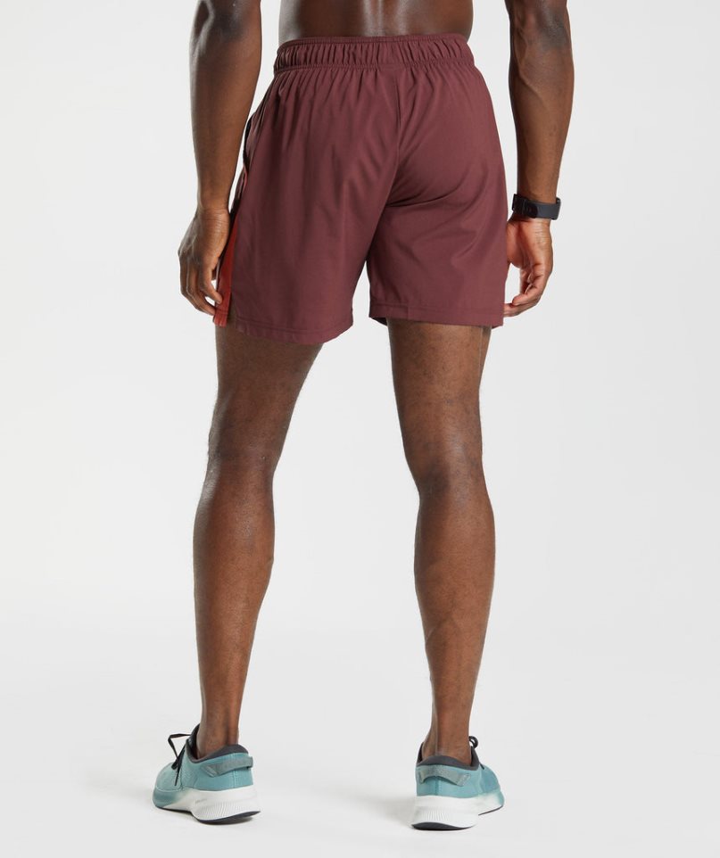 Gymshark Sport Kurze Hose Herren Bordeaux | 17469JVCI