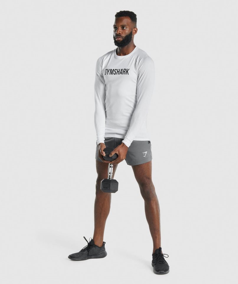 Gymshark Sport Kurze Hose Herren Grau | 85347OYWP