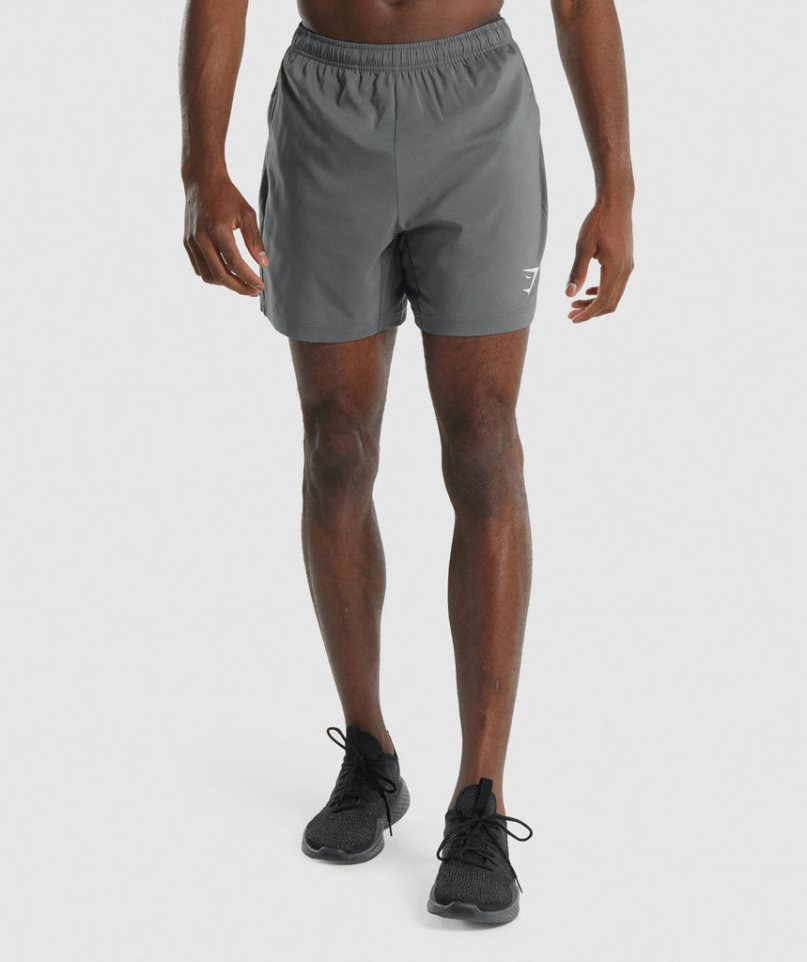 Gymshark Sport Kurze Hose Herren Grau | 85347OYWP