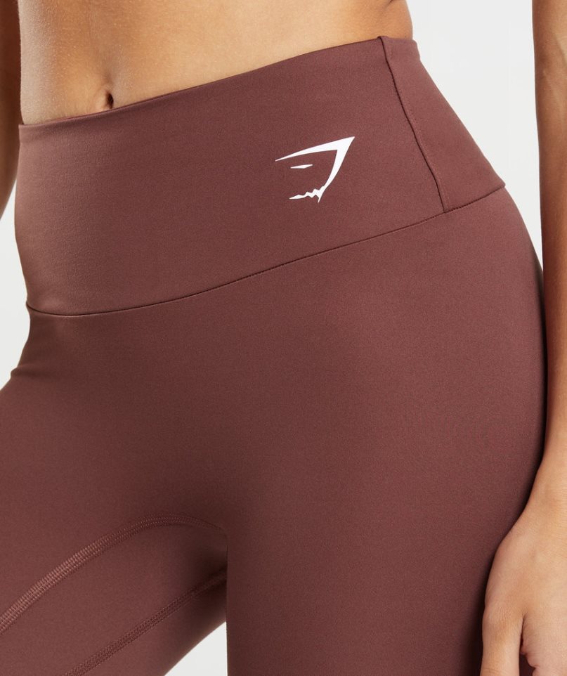 Gymshark Sport Leggings Damen Braun | 80791UWIX