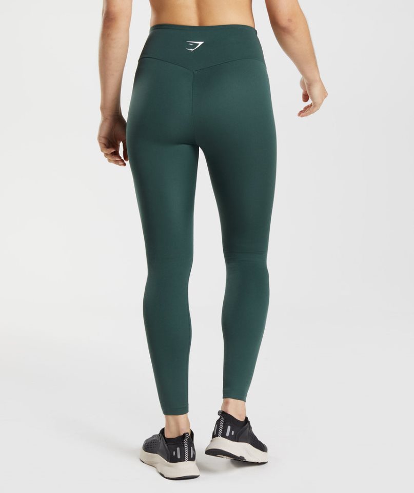 Gymshark Sport Leggings Damen Dunkelgrün | 96374CIBF