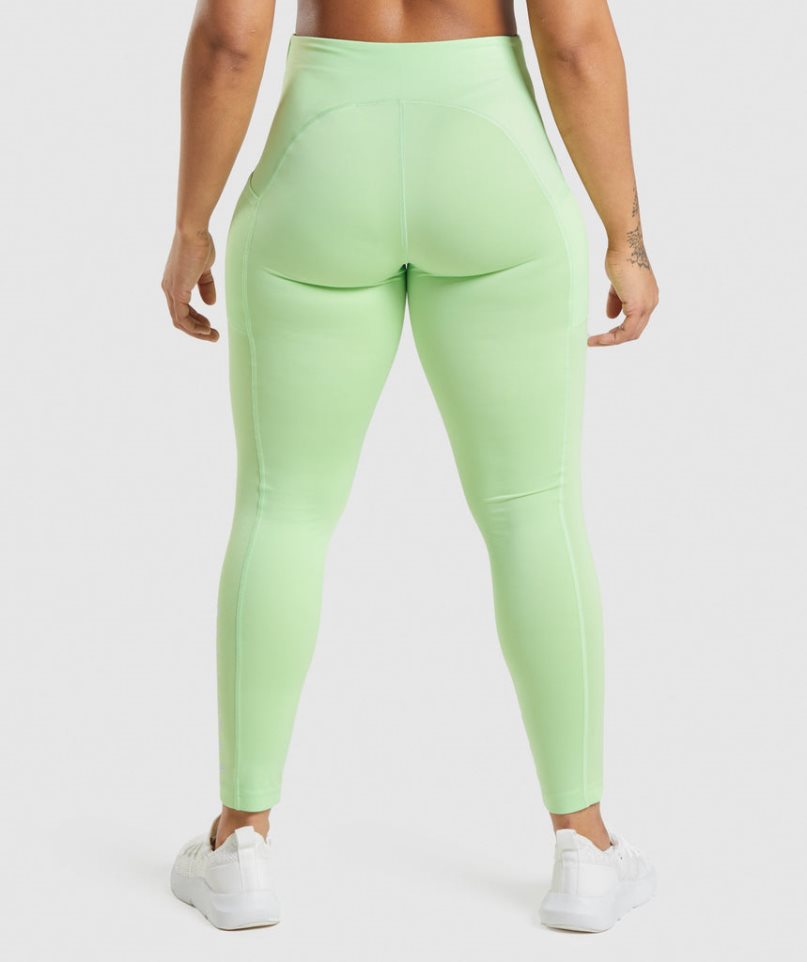 Gymshark Sport Leggings Damen Hellgrün | 81740YABZ