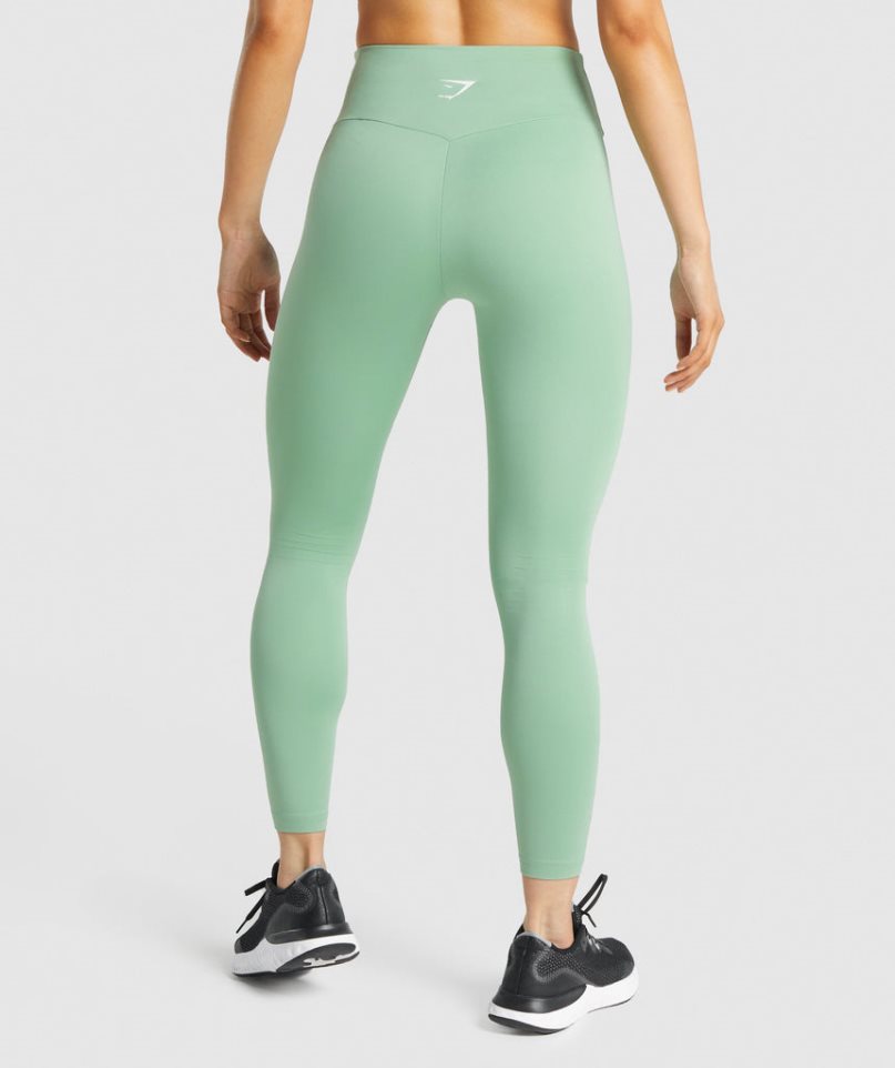 Gymshark Sport Leggings Damen Hellgrün | 97302ZHTN