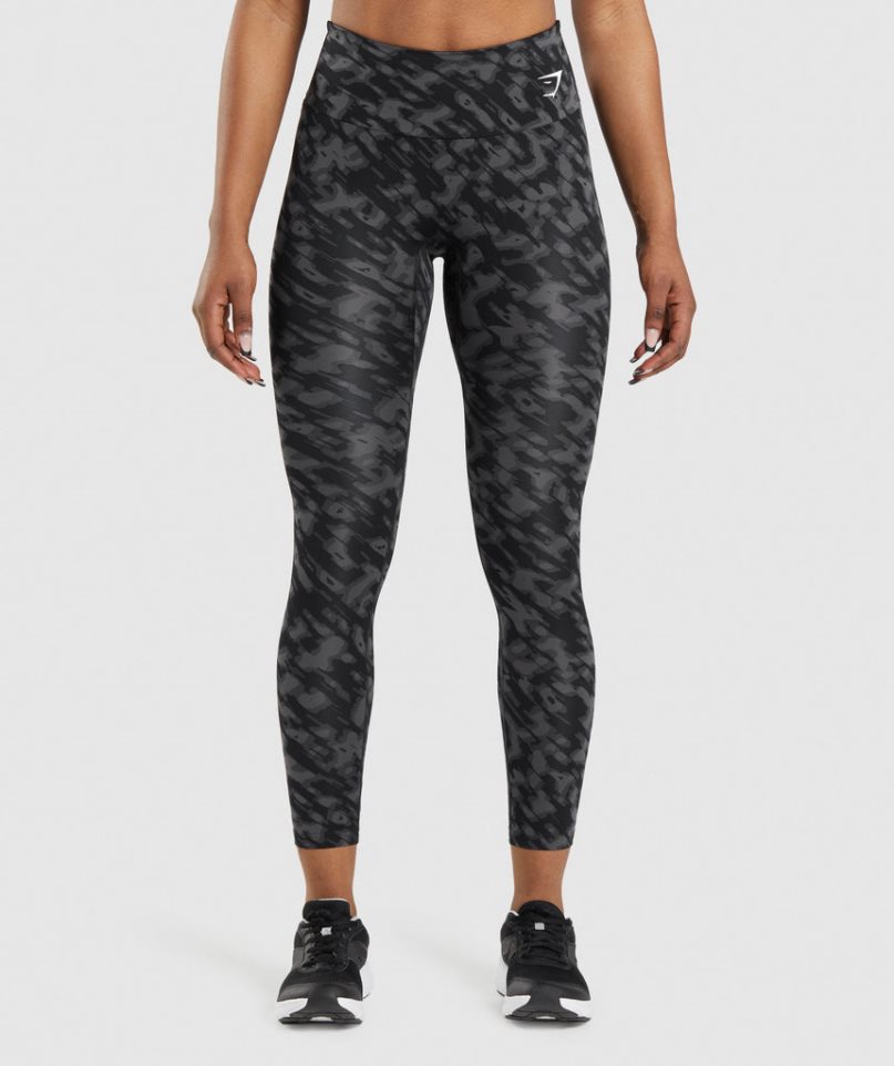 Gymshark Sport Leggings Damen Schwarz | 64917SYHJ