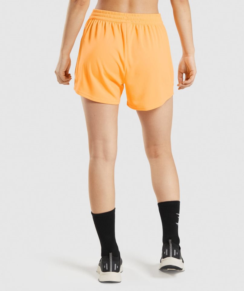 Gymshark Sport Loose Kurze Hose Damen Orange | 72814HWRM