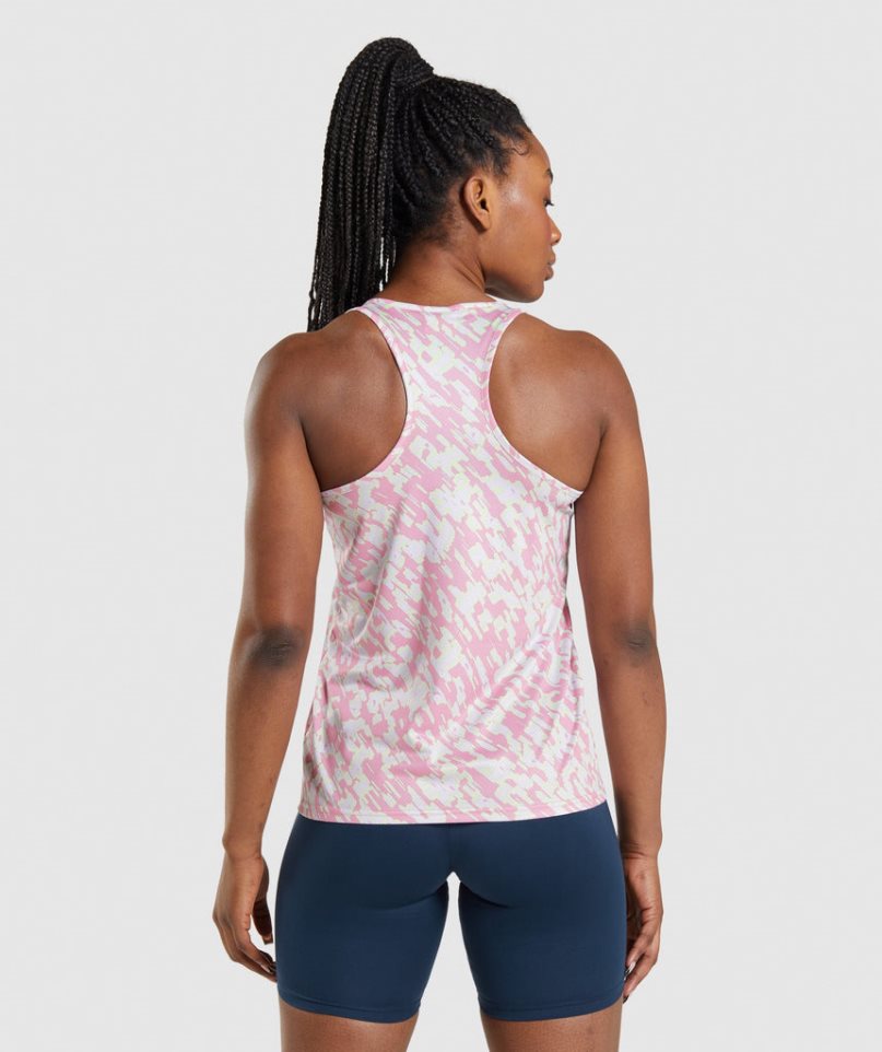 Gymshark Sport Muskelshirt Damen Rosa | 24985USOT