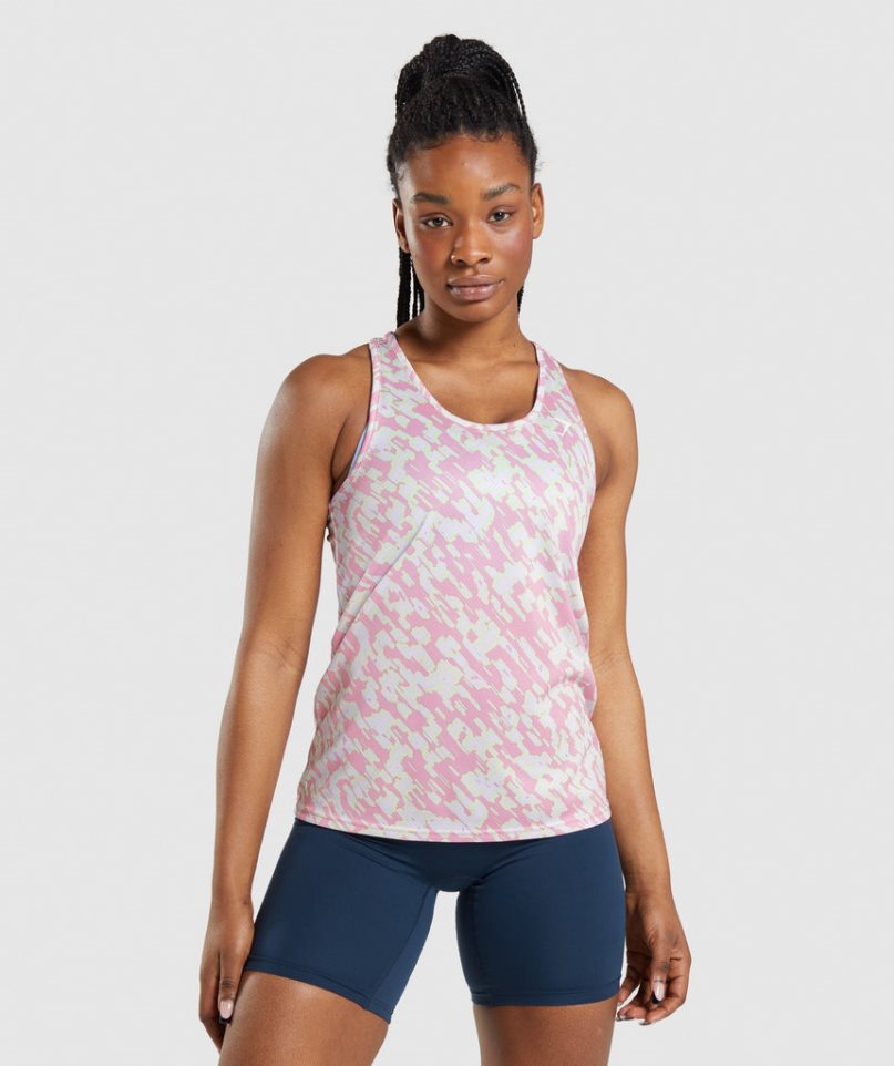 Gymshark Sport Muskelshirt Damen Rosa | 24985USOT