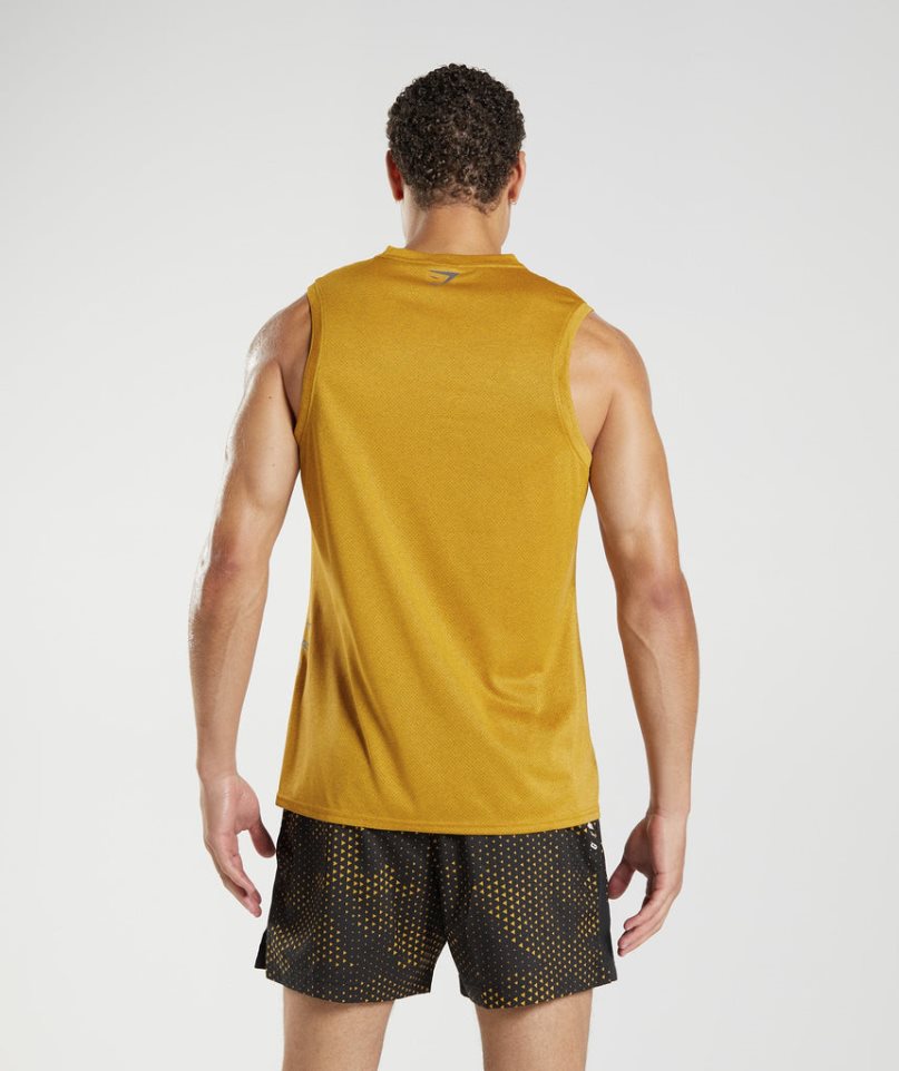 Gymshark Sport Muskelshirt Herren Gelb | 72864QZHG