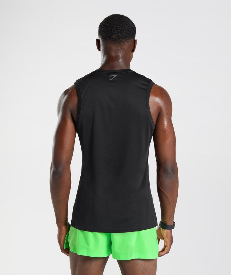 Gymshark Sport Muskelshirt Herren Schwarz | 21357KRNQ