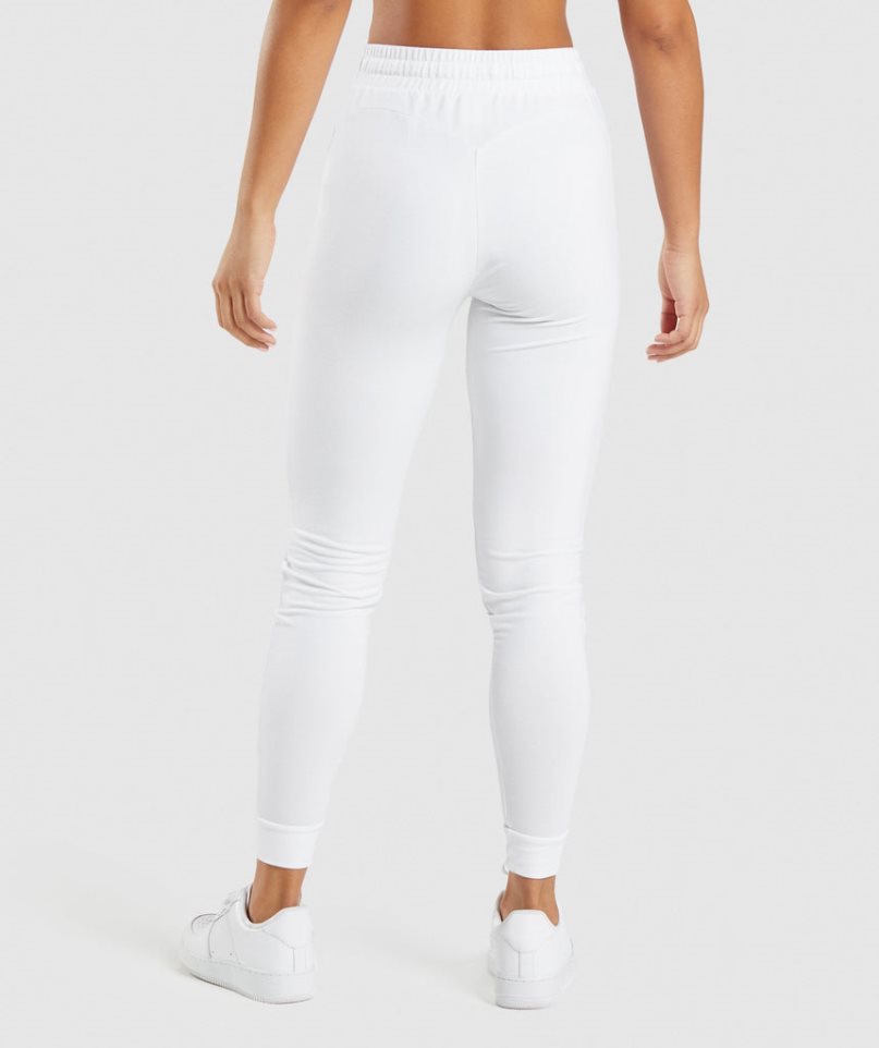 Gymshark Sport Pippa Jogginghose Damen Weiß | 14526PBWR