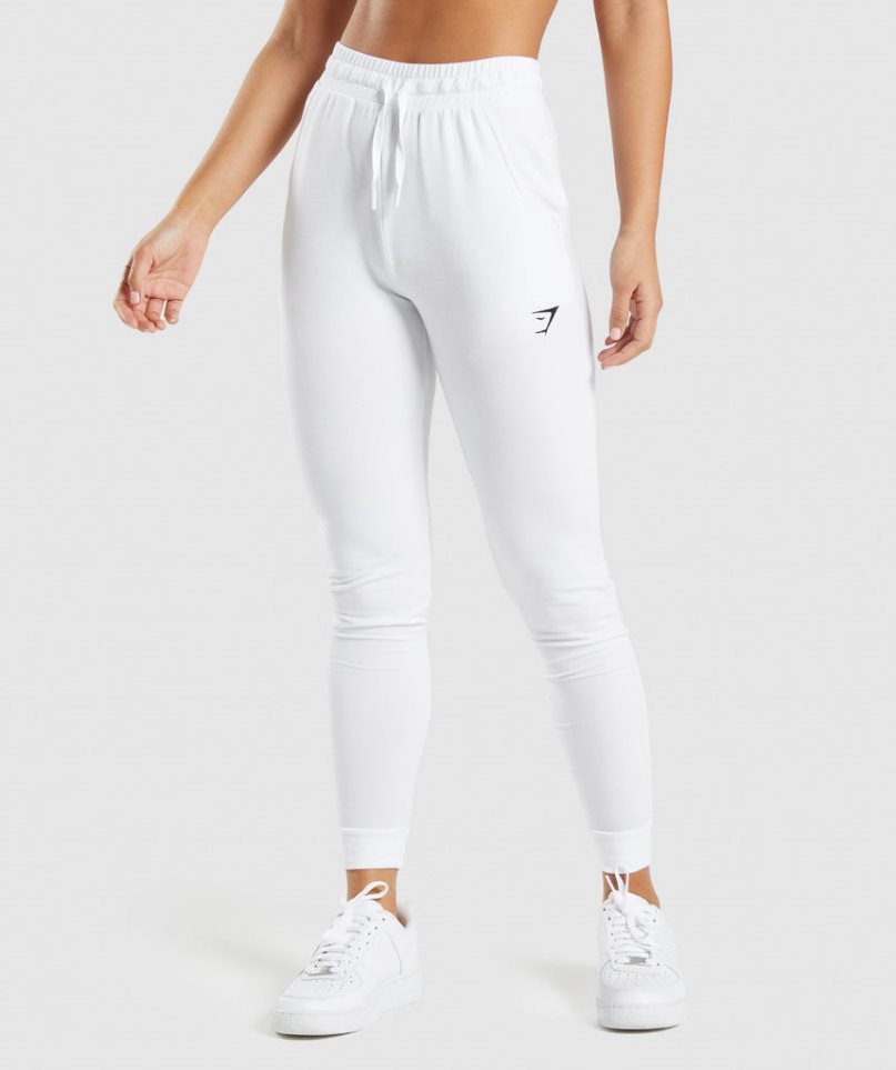 Gymshark Sport Pippa Jogginghose Damen Weiß | 14526PBWR