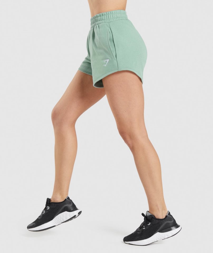 Gymshark Sport Sweat Kurze Hose Damen Mintfarben | 14208CUBT