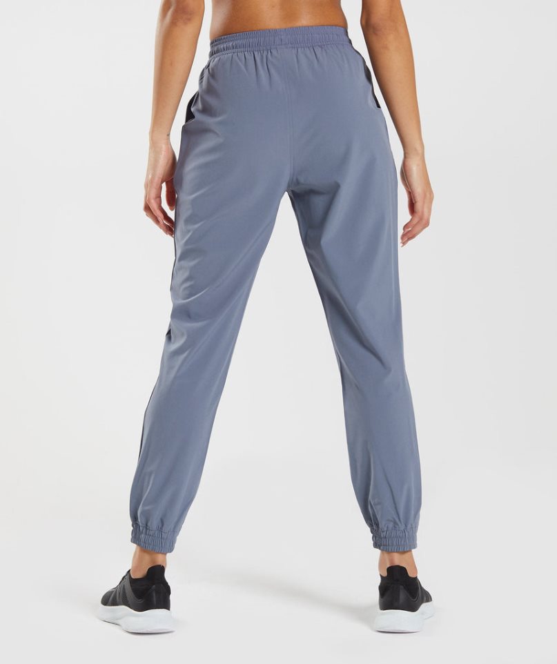 Gymshark Sport Woven Jogginghose Damen Blau | 94321QKPC