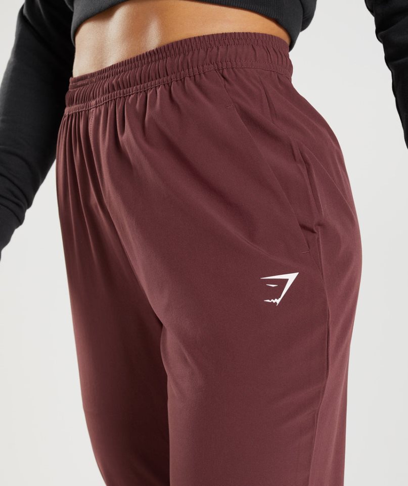 Gymshark Sport Woven Jogginghose Damen Dunkelbraun | 85724YJFL