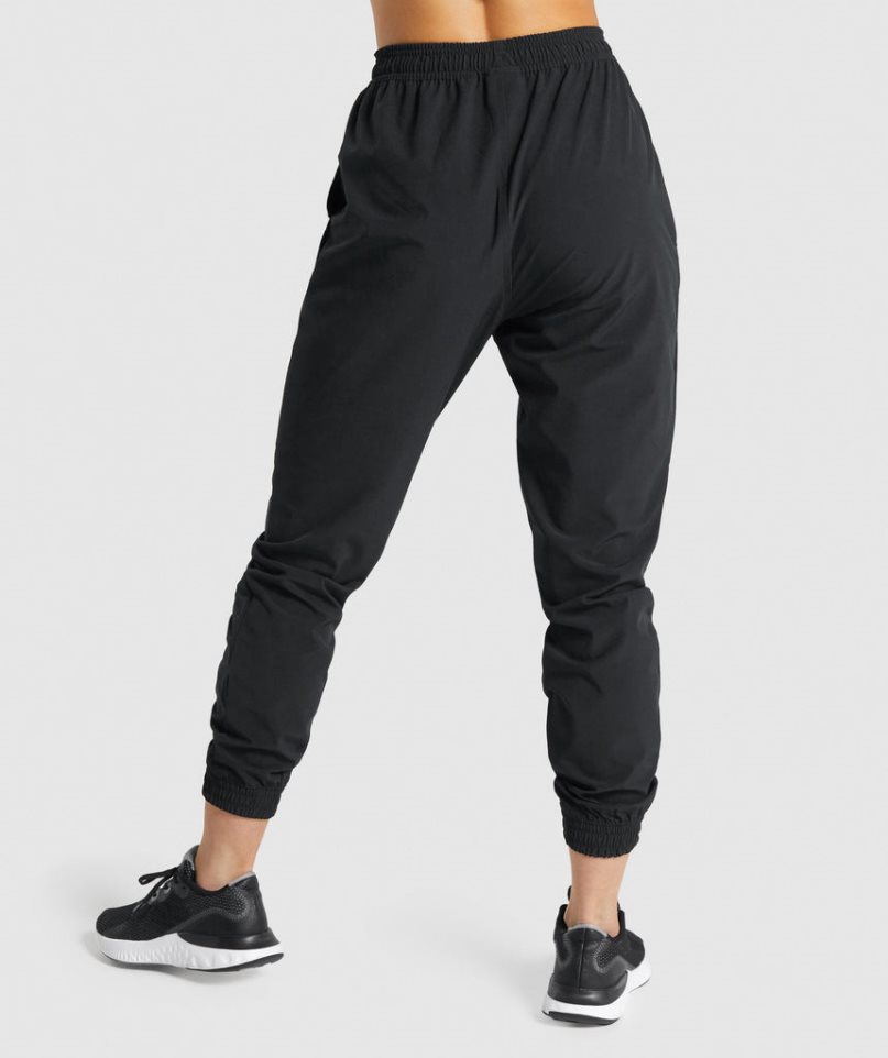 Gymshark Sport Woven Jogginghose Damen Schwarz | 70943VAHK