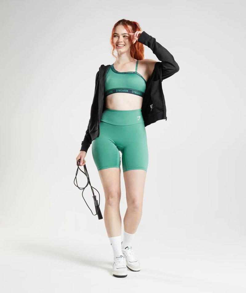 Gymshark Strike Sport Bh Damen Grün | 90415XUSQ