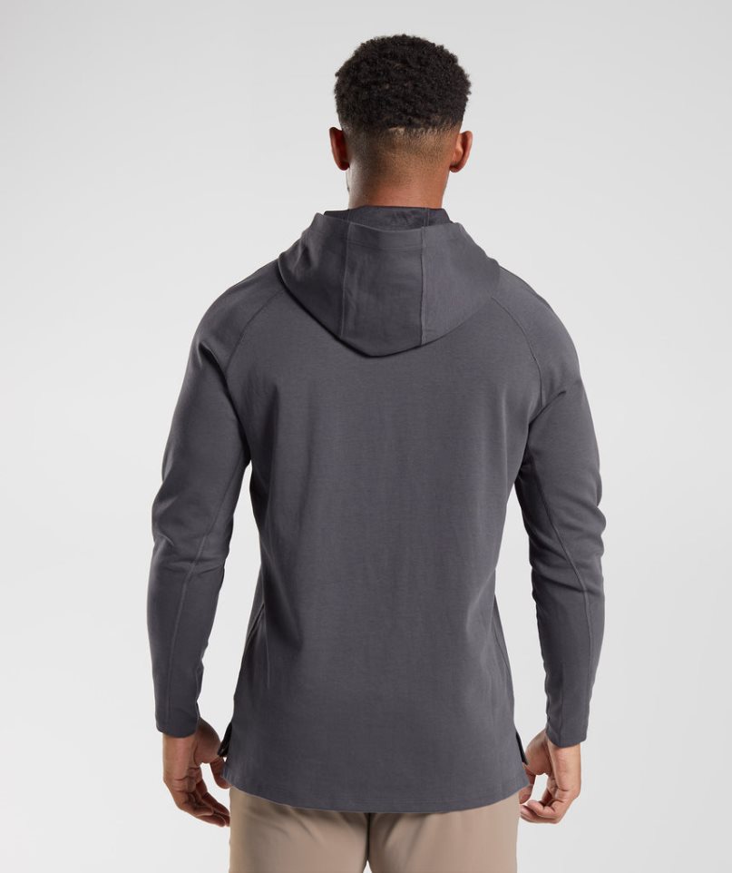 Gymshark Studio Hoodie Herren Dunkelgrau | 72804RHJV