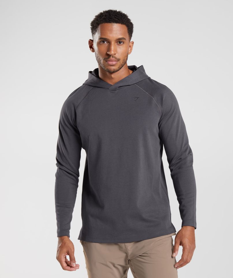 Gymshark Studio Hoodie Herren Dunkelgrau | 72804RHJV