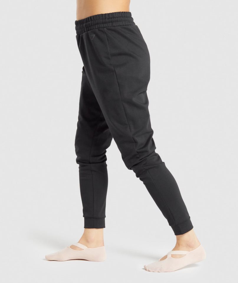 Gymshark Studio Jogginghose Damen Schwarz | 35109KFNW