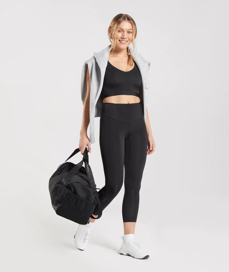 Gymshark Studio Sport Bh Damen Schwarz | 49235AUNO