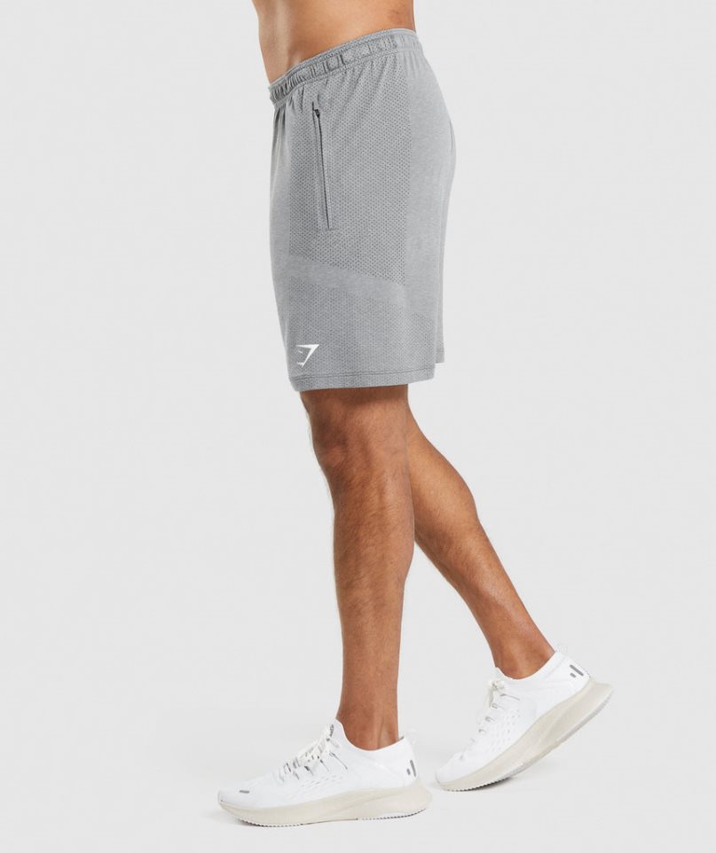 Gymshark Vital Light Kurze Hose Herren Grau | 12358WXYQ