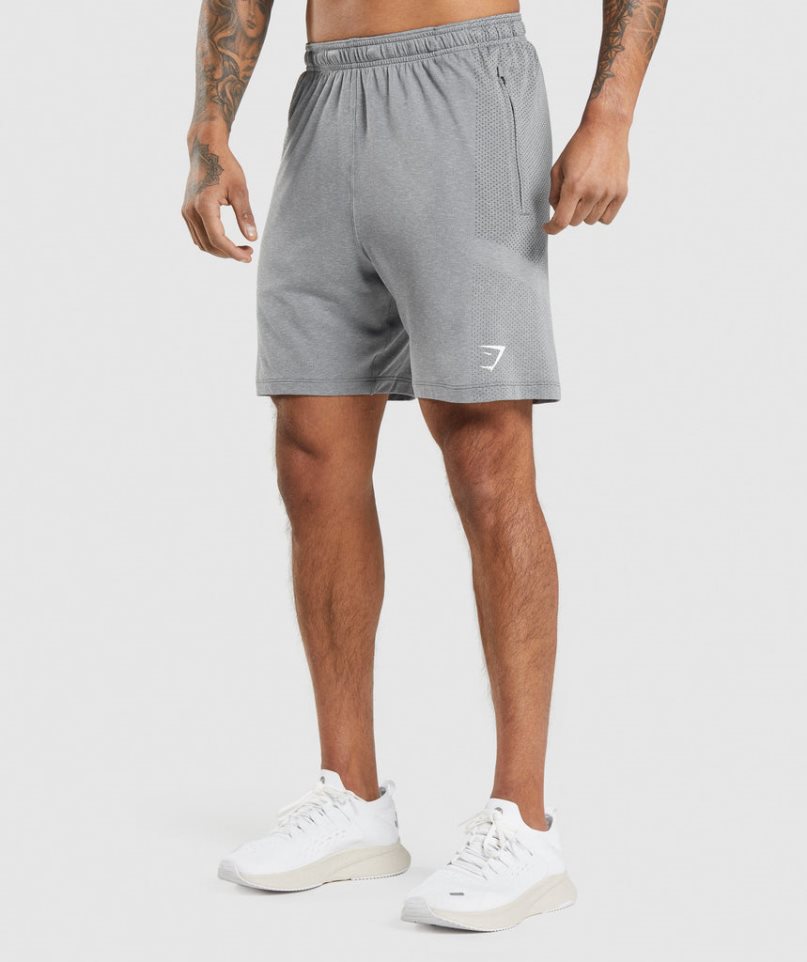 Gymshark Vital Light Kurze Hose Herren Grau | 12358WXYQ