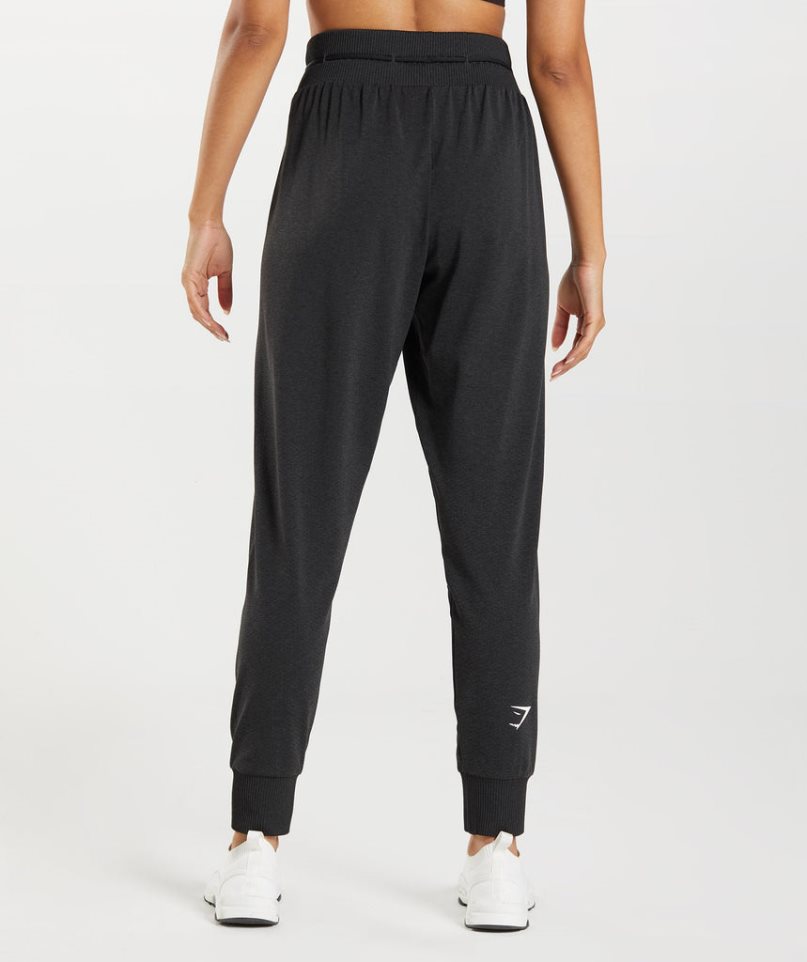 Gymshark Vital Seamless 2.0 Jogginghose Damen Schwarz | 30478PUWN