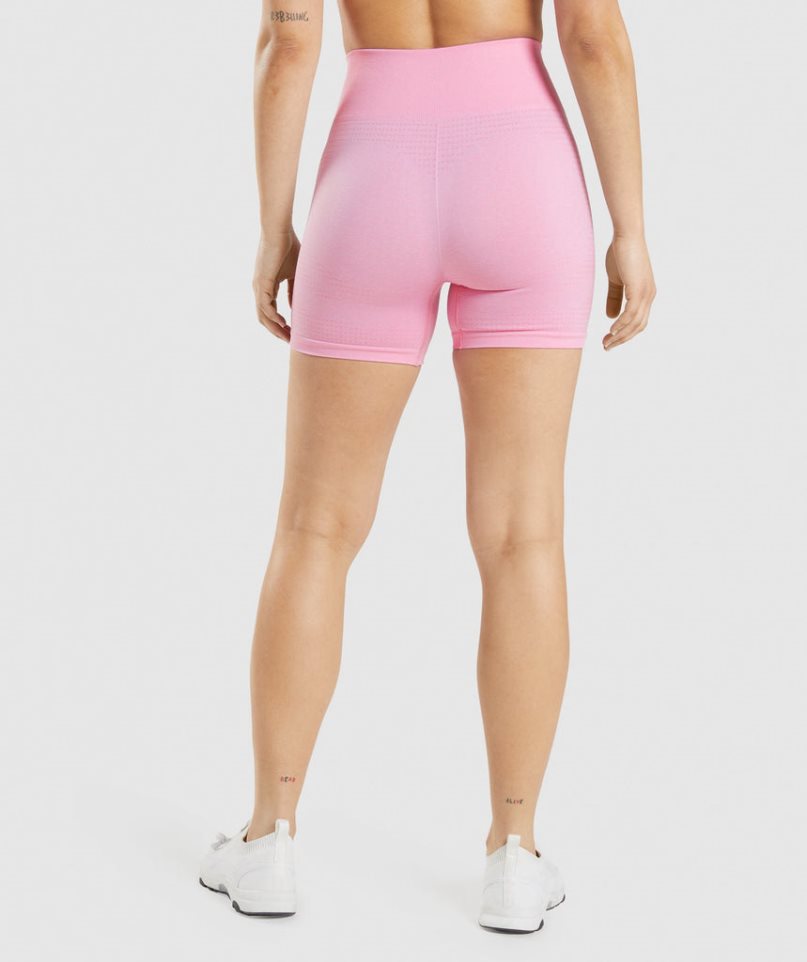 Gymshark Vital Seamless 2.0 Kurze Hose Damen Rosa | 36194OABG