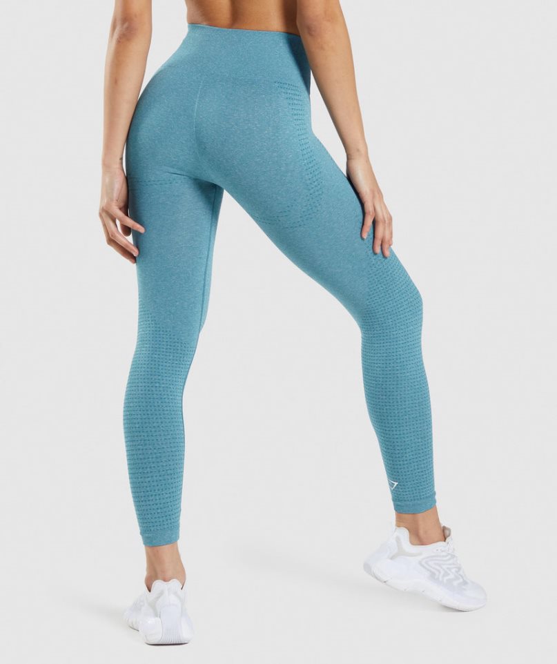 Gymshark Vital Seamless 2.0 Leggings Damen Türkis | 20697OTXP